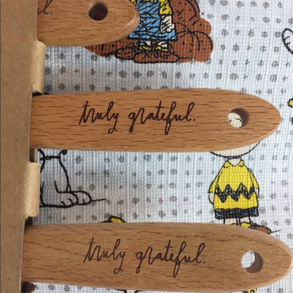 NWT Rae Dunn Mini Spatula Set 4-Pack Be Grateful - Picture 3 of 3